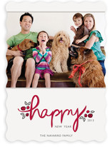 Berry Happy New Year's Photo Cards