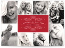 Classic Collage New Year's Photo Cards