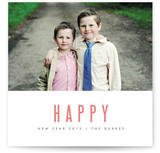 We're Happy New Year's Photo Cards