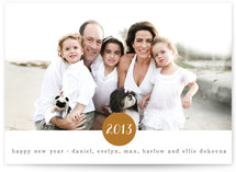 Simply Joy New Year's Photo Cards