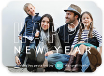 Clearly Happy New Year's Photo Cards