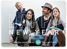 Clearly Happy New Year's Photo Cards