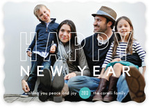 Clearly Happy New Year's Photo Cards