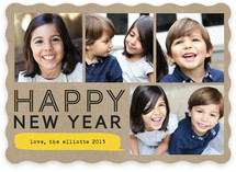 Bubble Talk New Year's Photo Cards