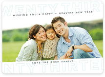 Twenty + Thirteen is Not Thirty-Three New Year's Photo Cards