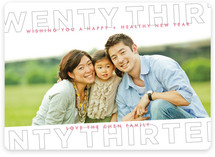 Twenty + Thirteen is Not Thirty-Three New Year's Photo Cards