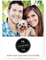 Bauble New Year's Photo Cards