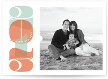 Boldly Numeric New Year's Photo Cards