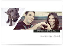 Tectonic New Year's Photo Cards