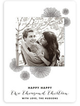 Bursting Glitter New Year's Photo Cards