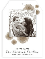 Bursting Glitter New Year's Photo Cards