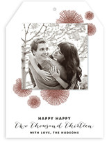 Bursting Glitter New Year's Photo Cards