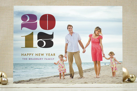 Year of Cheer New Year's Photo Cards