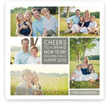 Family Framed New Year's Photo Cards