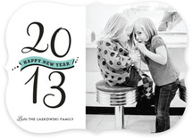 Banner Year New Year's Photo Cards