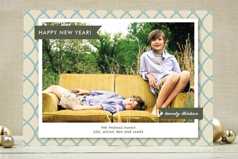 New Year Polaroid New Year's Photo Cards