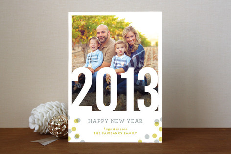 Big Date New Year's Photo Cards