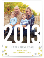 Big Date New Year's Photo Cards