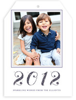 Glittering New Year's Photo Cards