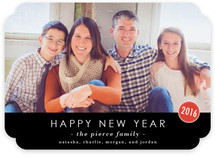 The Basics New Year's Photo Cards