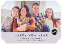 The Basics New Year's Photo Cards