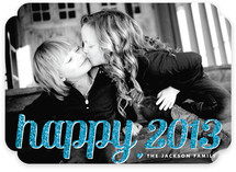 Happy Bold New Year's Photo Cards