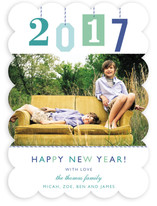 New Year Gift Tag New Year's Photo Cards