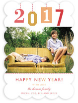 New Year Gift Tag New Year's Photo Cards