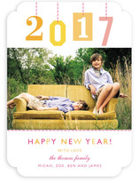 New Year Gift Tag New Year's Photo Cards