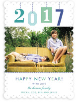 New Year Gift Tag New Year's Photo Cards