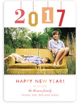 New Year Gift Tag New Year's Photo Cards