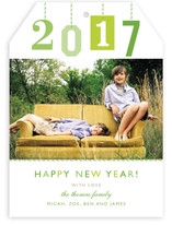 New Year Gift Tag New Year's Photo Cards