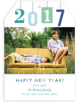 New Year Gift Tag New Year's Photo Cards
