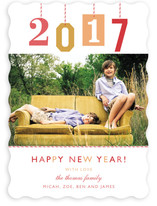 New Year Gift Tag New Year's Photo Cards