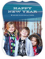 Ribbons New Year's Photo Cards