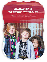 Ribbons New Year's Photo Cards