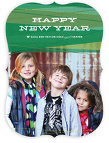 Ribbons New Year's Photo Cards
