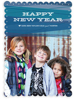 Ribbons New Year's Photo Cards