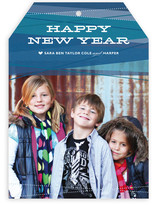 Ribbons New Year's Photo Cards