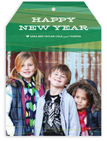 Ribbons New Year's Photo Cards