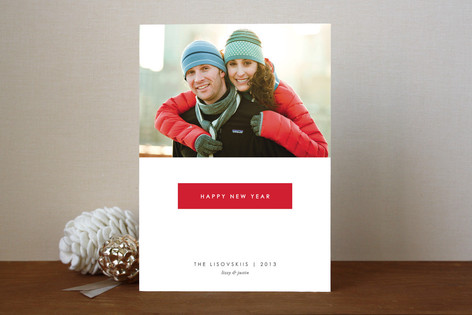 Gallery New Year's Photo Cards
