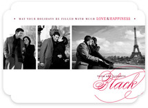 Love & Happiness New Year's Photo Cards