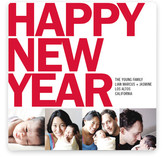 Four Square New Year's Photo Cards