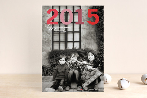 Big Year New Year's Photo Cards