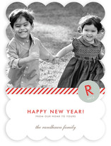 Monogram Prep New Year's Photo Cards