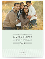 Layered Cake New Year's Photo Cards