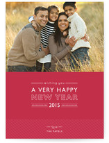 Layered Cake New Year's Photo Cards
