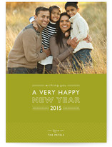 Layered Cake New Year's Photo Cards
