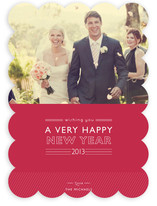 Layered Cake New Year's Photo Cards