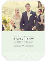Layered Cake New Year's Photo Cards